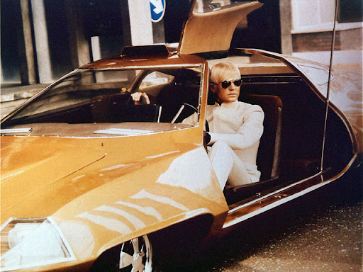 spacecom's tweet photo. Hey #NASA, what about this for your new #AstroMobile? If it's good enough for Straker... Two words: blue hair. https://t.co/EvQkDX3ktV