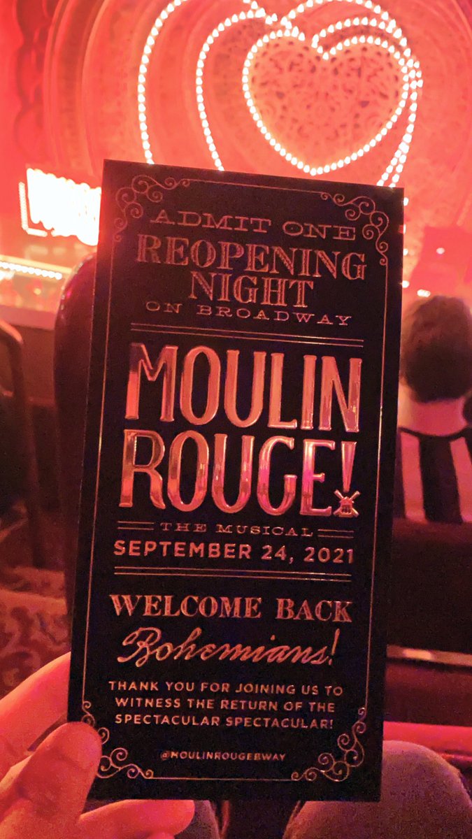 Happy Reopening, @MoulinRougeBway 🎉