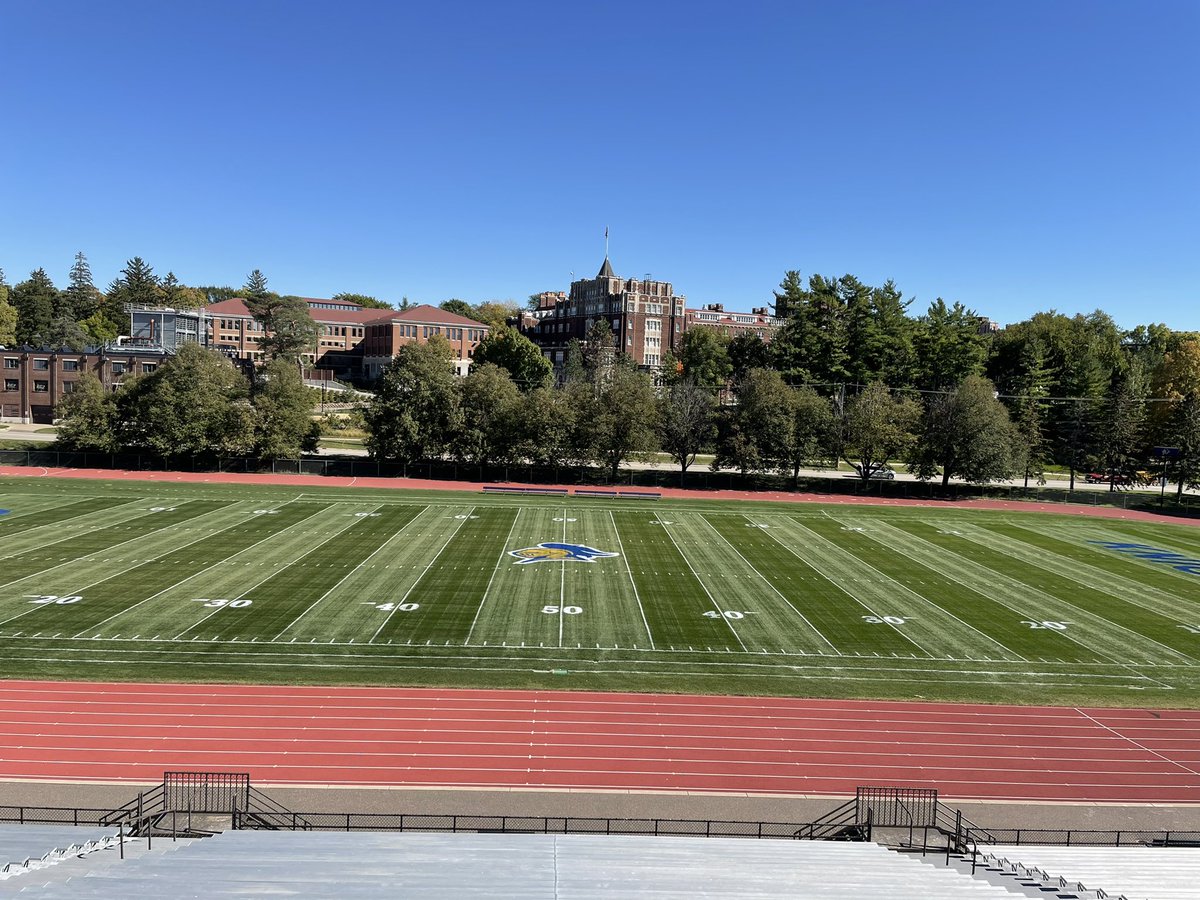 Beautiful sight; Laird Stadium game ready after 679 days.