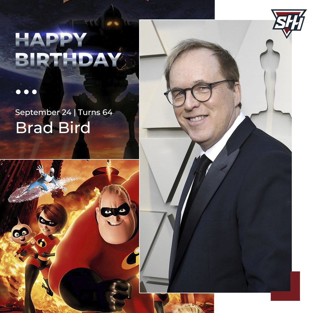 Happy Birthday to Incredibles and Iron Giant director Brad Bird! 