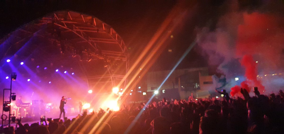 Mike Skinner and band absolutely joyous tonight in Manchester