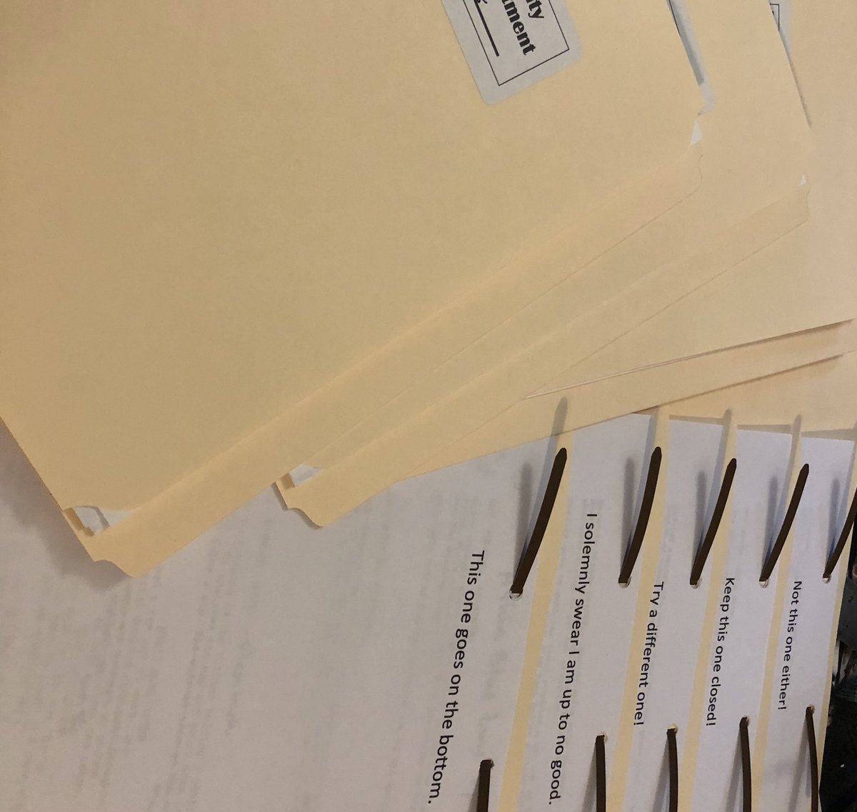 dgray3994's tweet photo. In order to make sure we know which files are to be open on set and their contents visible, I came up with a way to set them up accordingly.
#ThePack #setprops #reportd #filmmaking #somuchfun https://t.co/bLbVaRfbey