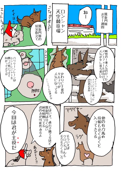 凱旋門賞編①

#ディープボンド 