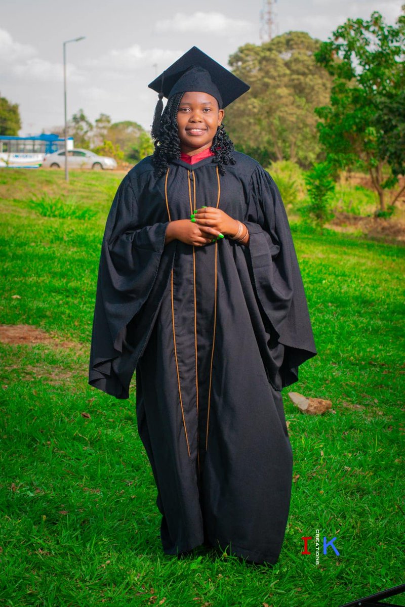 Let's celebrate Eunice -an I Can Fly High School alumni student for graduating with honors from the University of Embu in Kenya. Her achievement shows girls around the world that dreams do come true. #girlsrock #girlseducation #girlpower  #dontgiveup