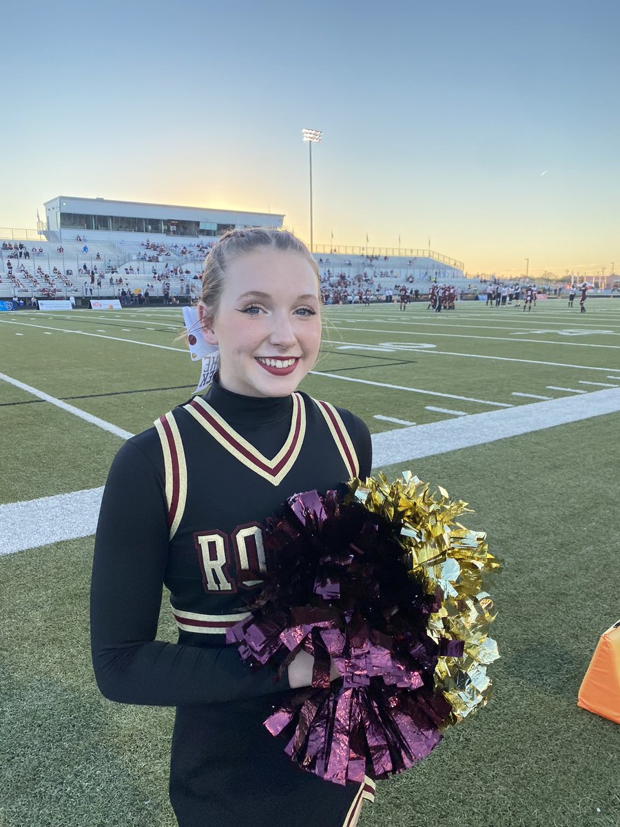 RouseCheer's tweet photo. This weeks Varsity MVC goes to….RILEY RUSSELL!!! We are so thankful for your energy and willingness to do WHATEVER is needed! #mostvaluablecheerleader #fridaynightlights #1roUSe https://t.co/17szORnRT7