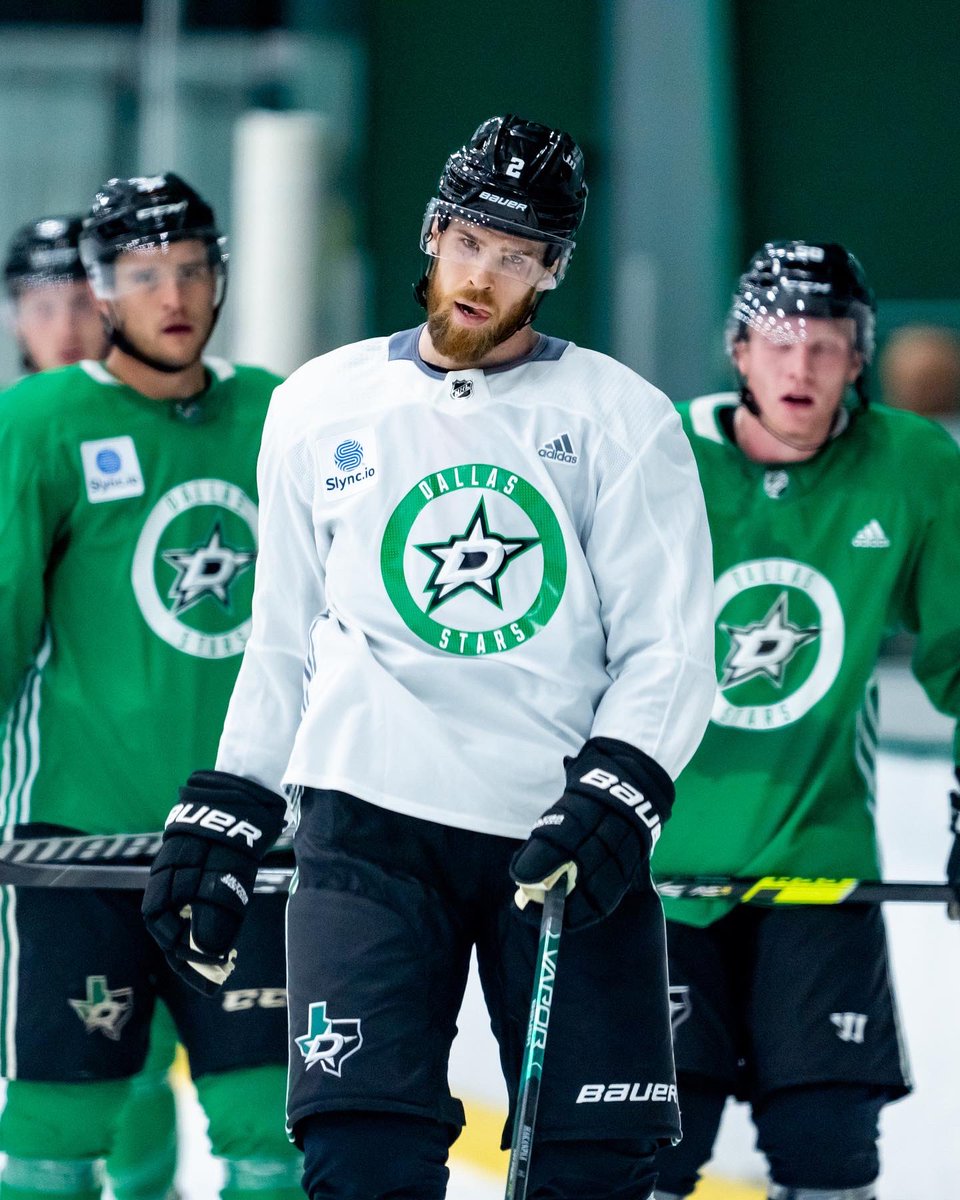 DallasStars's tweet photo. New guys #StarsCamp https://t.co/sbLfJpk5lf