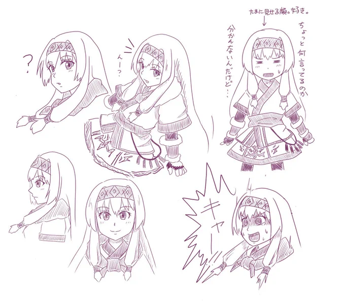 #みなさん去年の今頃はどんな絵描いてましたか
ちょうどこの辺りからシトナイにシフトしてった感じ 