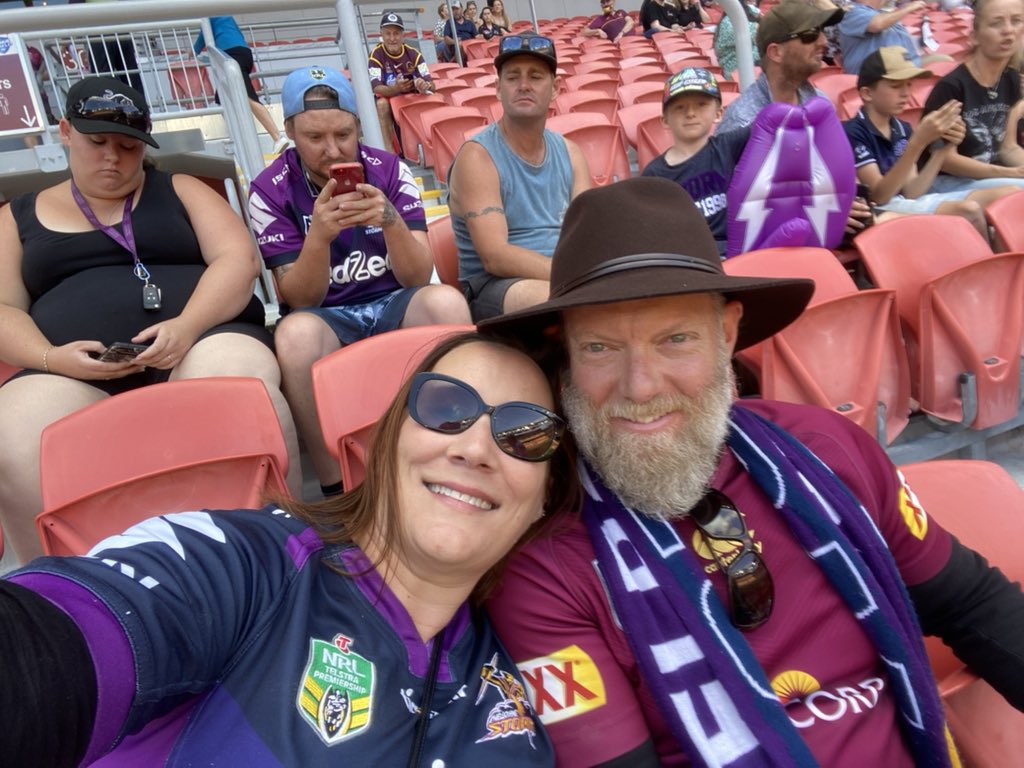AnnetteHalls's tweet photo. #NRLFinals #melbournestorm #purplepride #storm https://t.co/wXvHQaS4pA