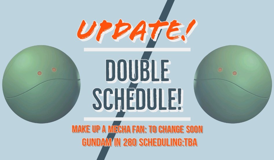 MakeUpAMechaFan's tweet photo. Hey hey hey! A new gimmick account!

Unfortunately this means rescheduling, stay tuned for updates and why not show G280 some love! https://t.co/uwFqNNu5Bw
