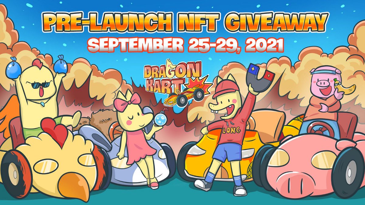 Kartboxio's tweet photo. To start the Play-to-Earn journey, the most important thing is to get yourself some NFTs. For now, you can have them #FREE when joining this campaign, do it now as we will only give away 10 NFTs, and it will end very soon! Code: DKQF6CH4

Details here: https://t.co/nFN15rYDsj https://t.co/U3yeOBMkRy