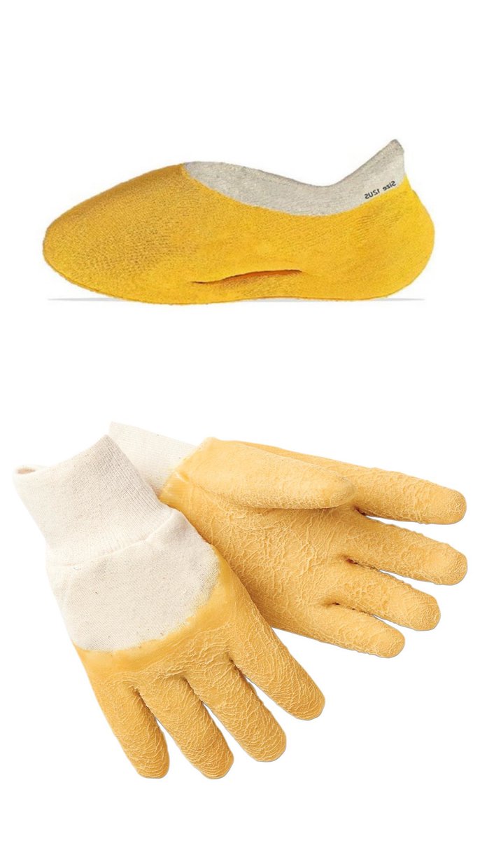 . <a href="/kanyewest/">ye</a>’s new knit runners lookin like my parents gardening gloves
