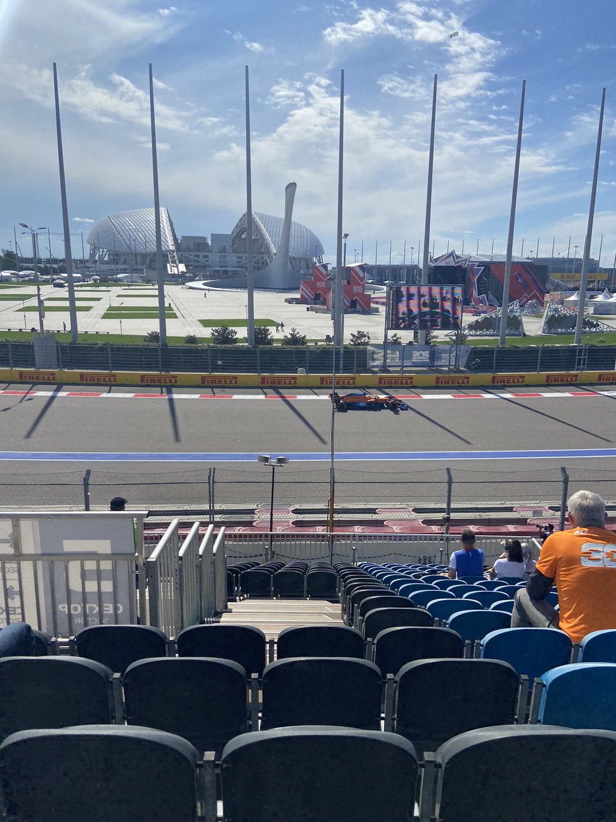 McLaren👀
<a href="/McLarenF1/">McLaren Mastercard Formula 1 Team</a> <a href="/danielricciardo/">Daniel Ricciardo</a> <a href="/LandoNorris/">Lando Norris</a> 
#RussianGP