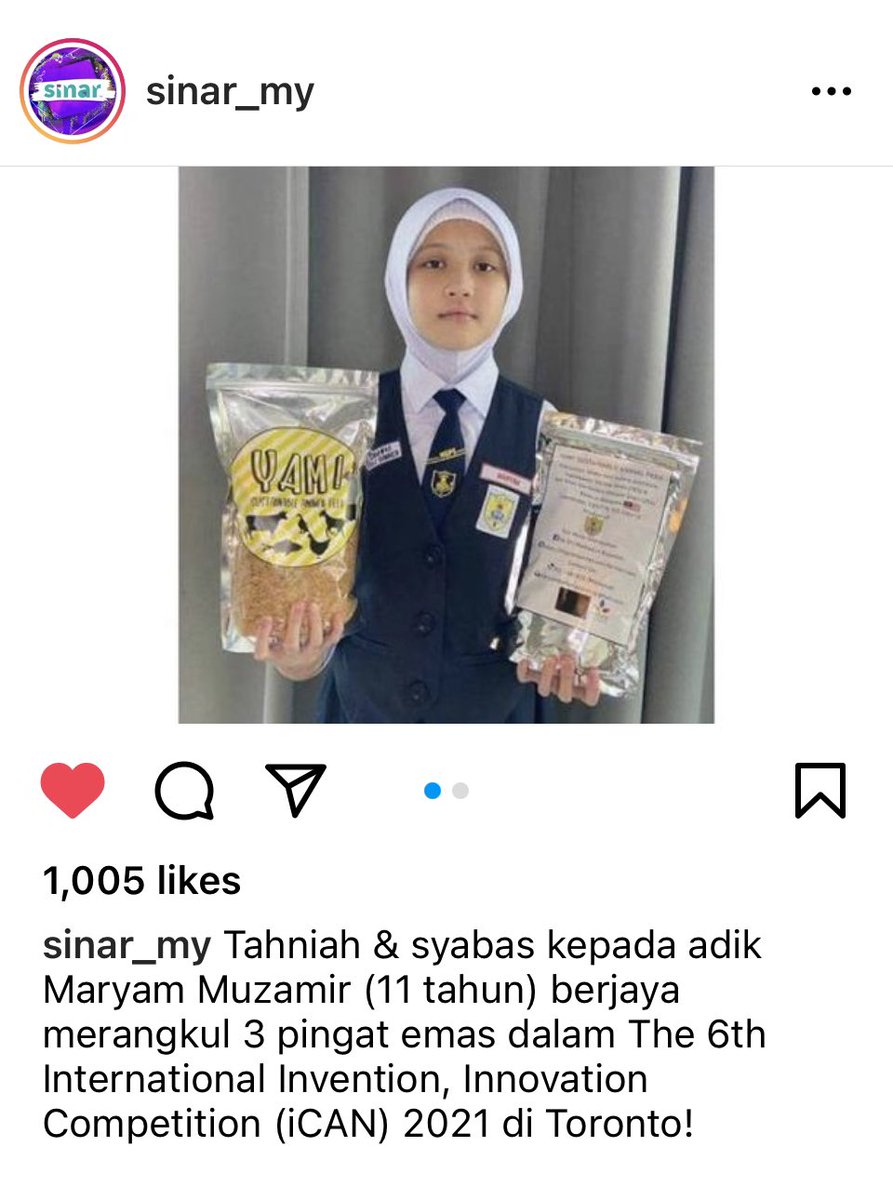 maszlee's tweet photo. Syabas adik Maryam!!!

Tahniah kepada ibu bapa Maryam dan keluarga, serta para Guru yang telah mendidik adik Maryam! https://t.co/G2uQkd4rw3