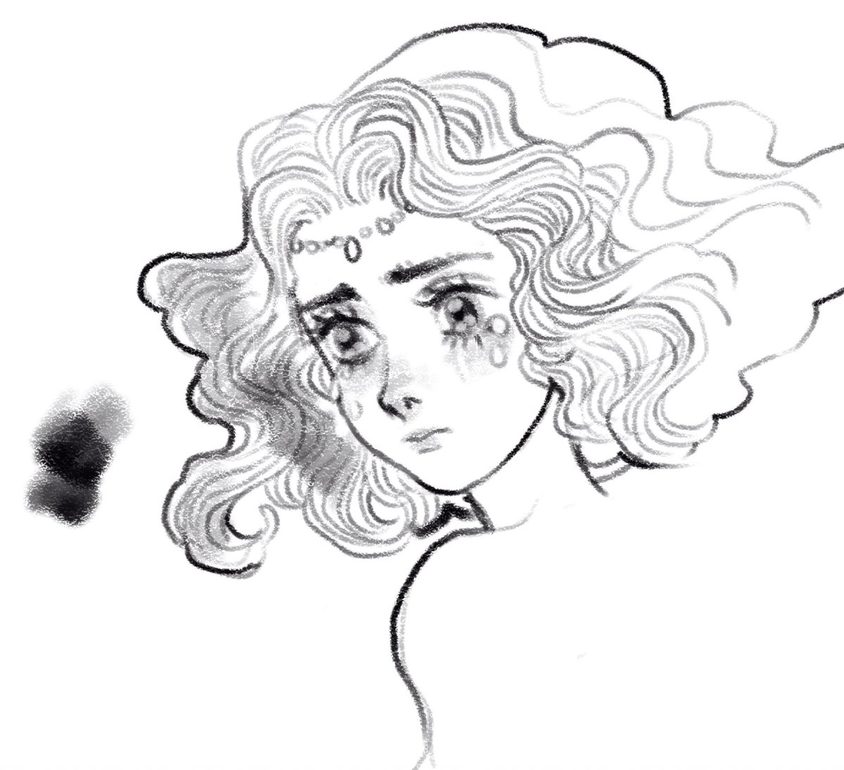 Just idly testing out adjustments for my CSP pencil brush, and I like the increased range of sensitivity 