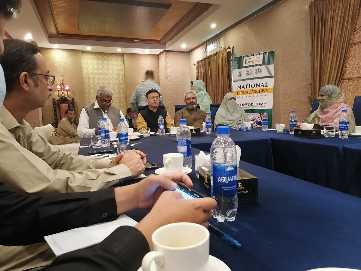 academia_kmu's tweet photo. Attending awareness &amp; Launching ceremony of National #Digital #Archive of #research published in medical #Journals of #Pakistan. Courtesy #Pakistan Scientific &amp; #Technological information center
#PASTIC
@PAME_Pak @KMUJOURNAL1 @ResearchKMU1 https://t.co/Z7PP2noXci