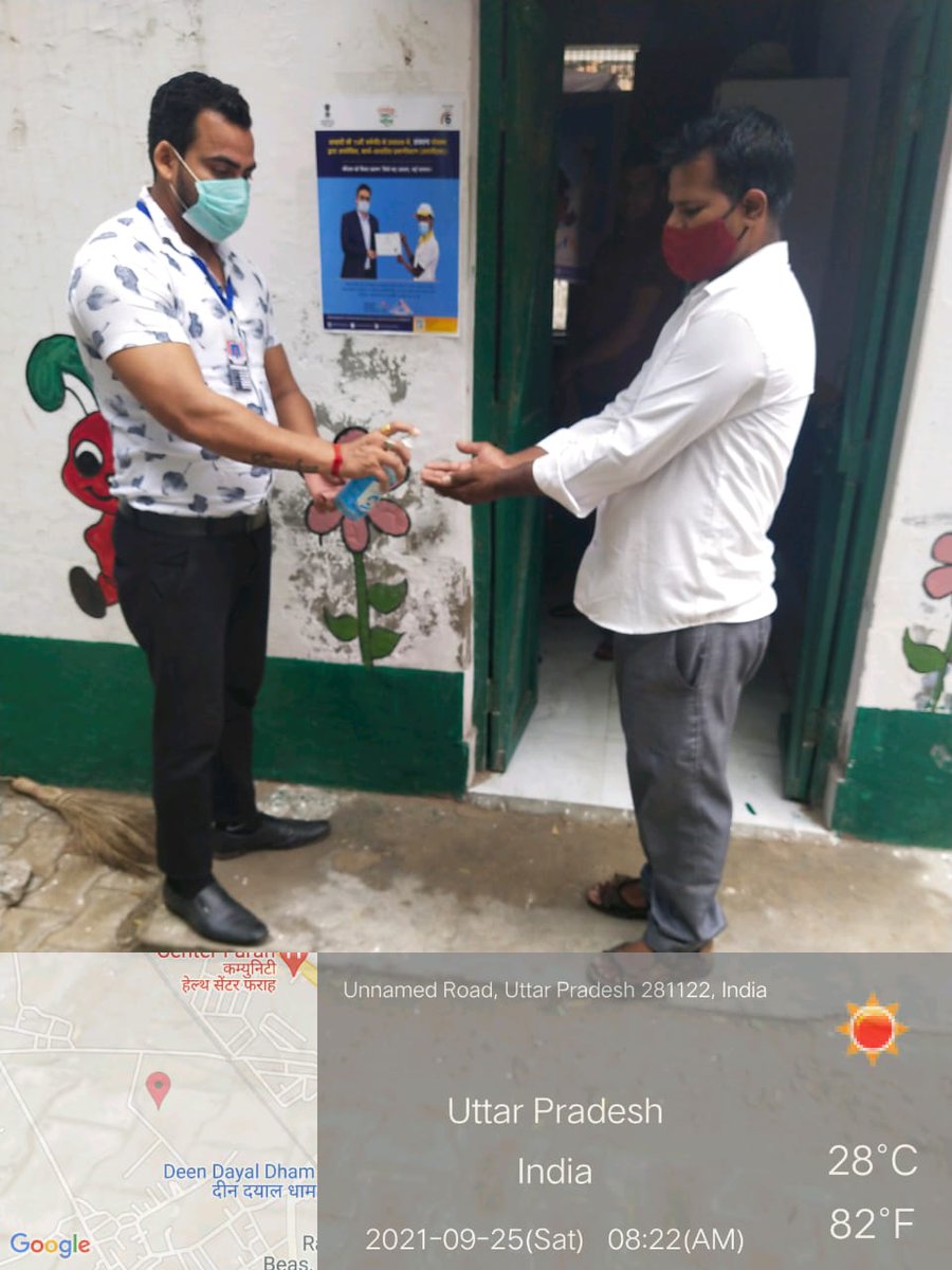 BloomingMulti's tweet photo. Few glimpses from 2nd day of #sankalp2021 #RPL training done by #Bloominglife for Astt Decorative Painter Job Role at Daulatpur Farah #Mathura #UttarPradesh 25Sept2021
@UPSDMOfficial
 @PaintsndCoating 
@MSDESkillIndia

#SkillWithPCSC #SkillIndia #MSDE #AzadiKaAmritMahotsav https://t.co/wZFtv32mxD