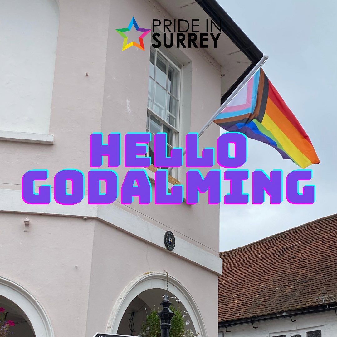Pride in Surrey tweet media
