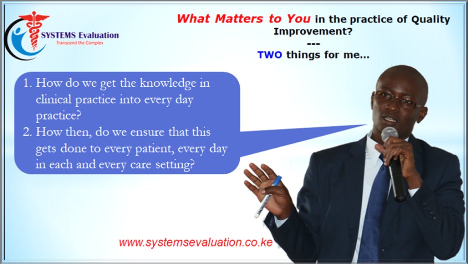 oduorotieno_QI's tweet photo. #WhatMatterstoYou
It's time you asked yourself this question every other day you spend with your patients.
#BuildingBetterHealthSystems
@SYSTEMS_Eval @HelenBevanTweet @theQCommunity https://t.co/4Xy10iDds5