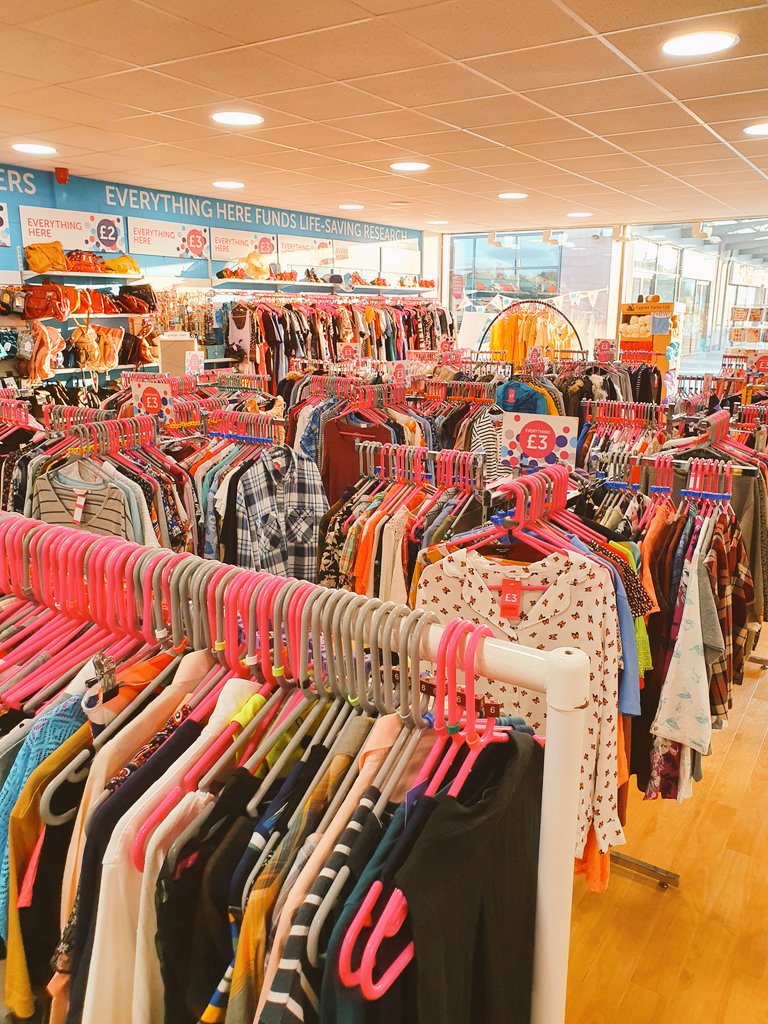 callow1998's tweet photo. #GiftAid Thanks  all our lovely Customers who sign up for Gift Aid, we get a Extra 25% from your Donated items.
All our #Pink hangers show how many items are Gift Aid. 
😊 https://t.co/LDIiw4ejql