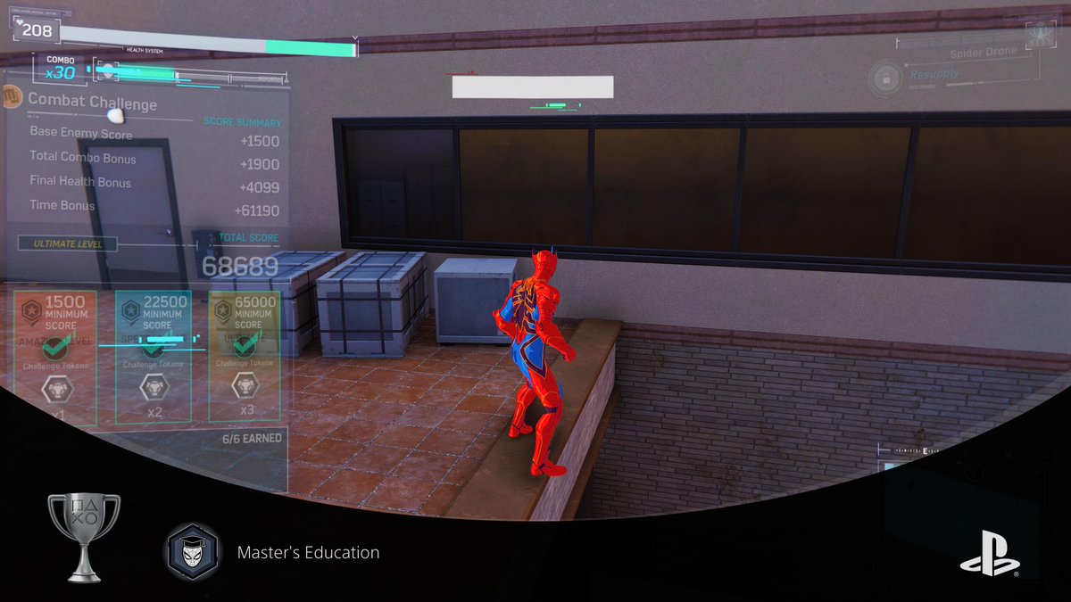 Marvel's Spider-Man Remastered
Master's Education (SILVER)
#PlayStationTrophy #PS5Share, #MarvelsSpiderManRemastered https://t.co/NfiIS2KqZa