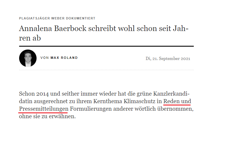 nurdieafd's tweet photo. Weil #Baerbock nicht nur in ihrem Buch abgeschrieben hat. #NurDieAfD https://t.co/RrQAJnDLkj