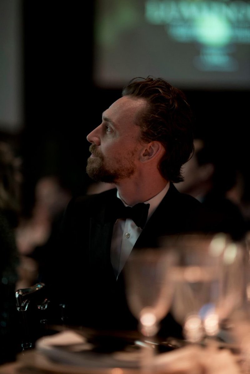 TWHDAILY's tweet photo. Tom at the BFI Luminous Gala - October 3, 2017 https://t.co/nN5W0hlal7