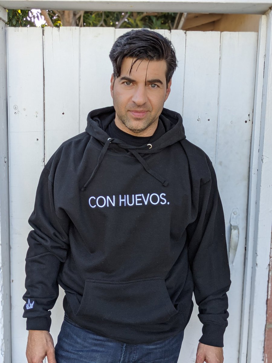 ShopNYTAQ's tweet photo. Hoodie weather is the forecast for the weekend, and we're all for it 🔥🥚🌩️

#conhuevos #conhuevoshoodie #hoodieseason #hoodieweather #embroideredsweatshirt #blackhoodie #weekendvibes #sweaterweather #nytaqstateofmind #NYTAKing #NYTAQ ♛

SHOP: https://t.co/WDxn5S5TL6 https://t.co/uQV5aTkV6k