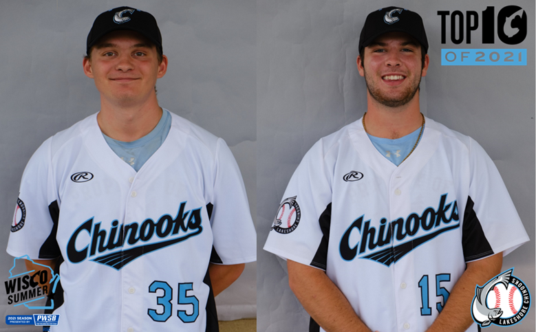 LS_Chinooks's tweet photo. Our last honorable mention. Two of our interns, Jake Orthober (Marketing &amp; Ops) and Logan Wiggenhorn (Media &amp; Video Production) had the opportunity to join the team in the final weeks of the season. Both played for their respective universities this past spring. #Top10of2021 https://t.co/jZfB47OqM2