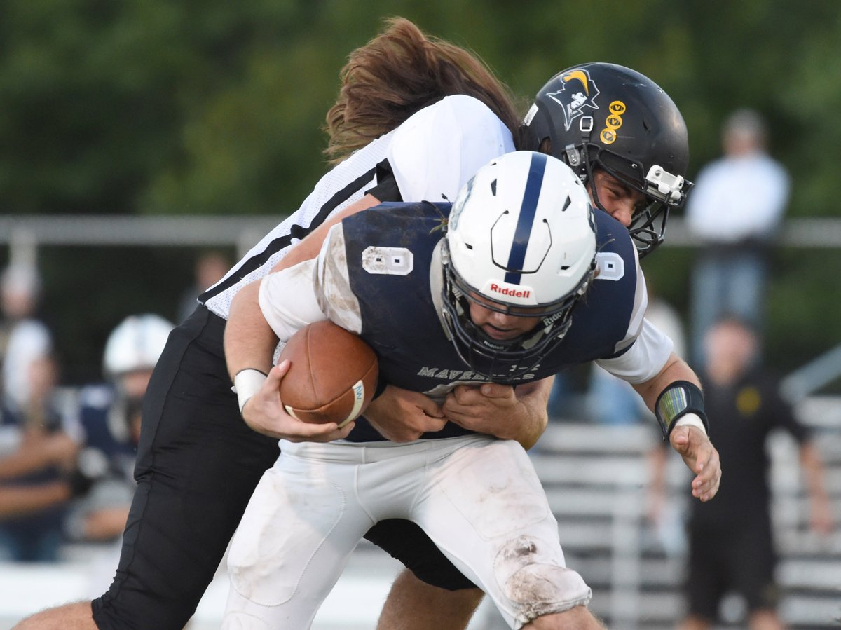 South Carroll football dominated in all aspects Friday against Manchester Valley, getting touchdowns from 5 different players and lots of big plays defensively to earn a 43-0 victory and stay undefeated. For a full story and more photos, CLICK HERE: bit.ly/3o54CHO