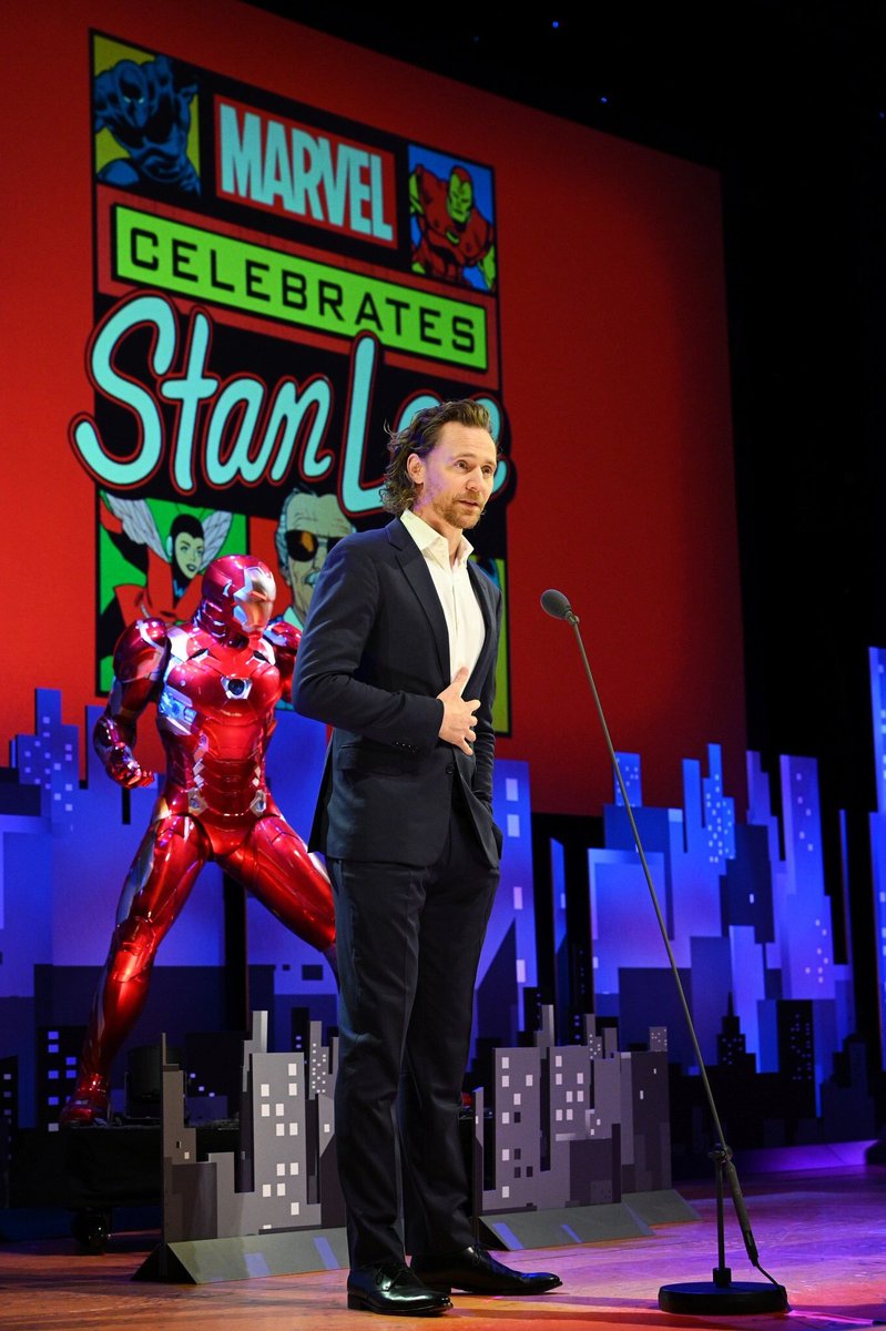 TWHDAILY's tweet photo. Tom at the Marvel Tribute to Stan Lee - October 7, 2019 https://t.co/nmcCmuFBu7