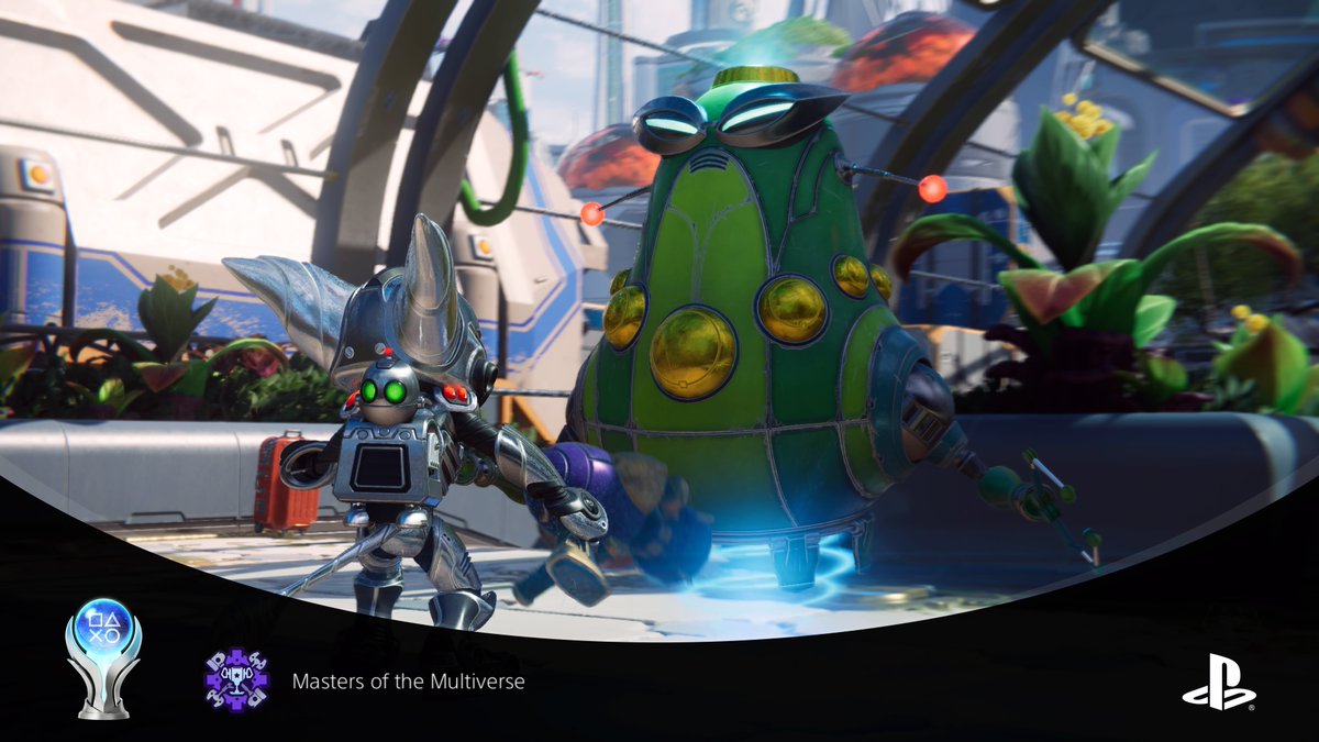 Shingobingo_3's tweet photo. Ratchet & Clank: Rift Apart
Masters of the Multiverse #PLATINUM #200
#PlayStationTrophy #PS5Share, #RatchetClankRiftApart. Fantastic game loved it. CANNOT BELIEVE IV HIT 200 PLATS #lethalness https://t.co/CPNa1WLRER