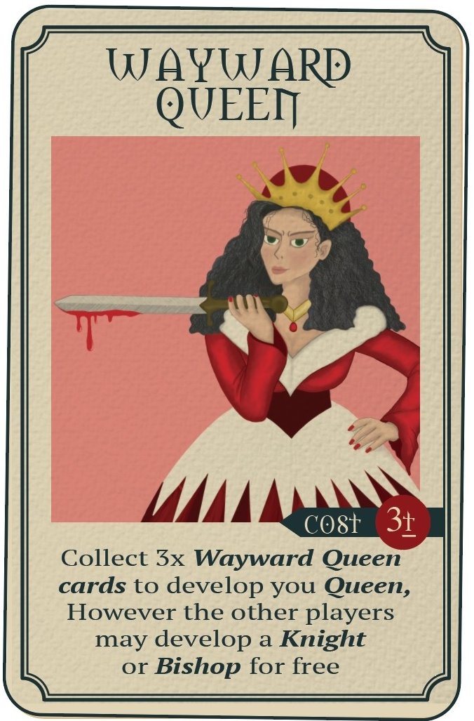 tempichesscards's tweet photo. Who upset the Queen? #boardgames #chess #gamesnight #tempichesscards #queensgambit @chesscom
 @chess24com
 @chessnews
 @blueelvis2
 @stlchessclub Please retweet and like if you want to see more spoilers! :) https://t.co/uVxeXMUzrg