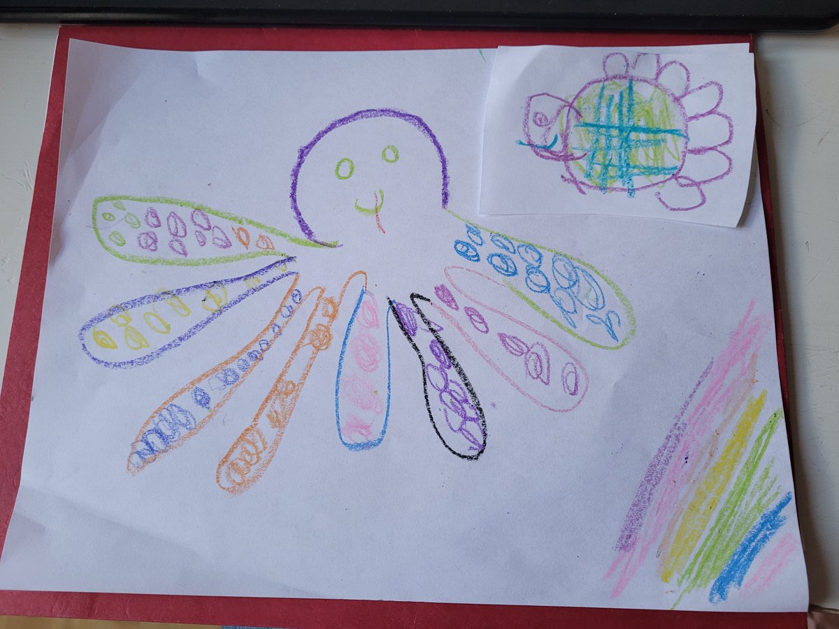 ClaireCiteau's tweet photo. Memo from my 4 year old at the end of a long week. 
"Mom, you are not an octopus". 🤣
#WhatWorkLifeBalance? https://t.co/wwSbKcY7xe