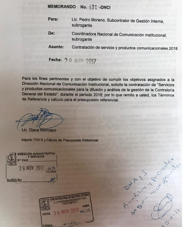ContraloriaHon2's tweet photo. Esperamos respuestas @ContraloriaECU @AsambleaEcuador @jotalloretv @CADHUECUADOR @VaPorTi_Ecuador @FContraloria https://t.co/Mjk0o7mMje