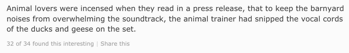 mattbeutler's tweet photo. Hey, that's pretty fucked up, Wuthering Heights animal trainer. https://t.co/vIchP9DwFD
