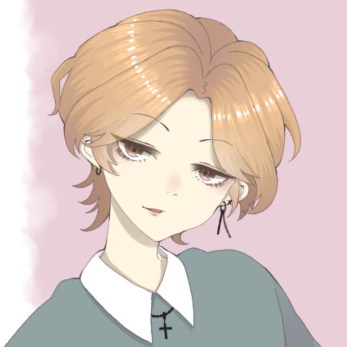 襟足男子のtwitterイラスト検索結果