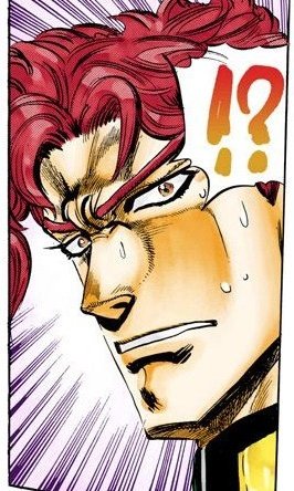 yourfavdied's tweet photo. the dead character is kakyoin noriaki from jojo's bizarre adventure! he's dead! https://t.co/VpIZN0fgCV