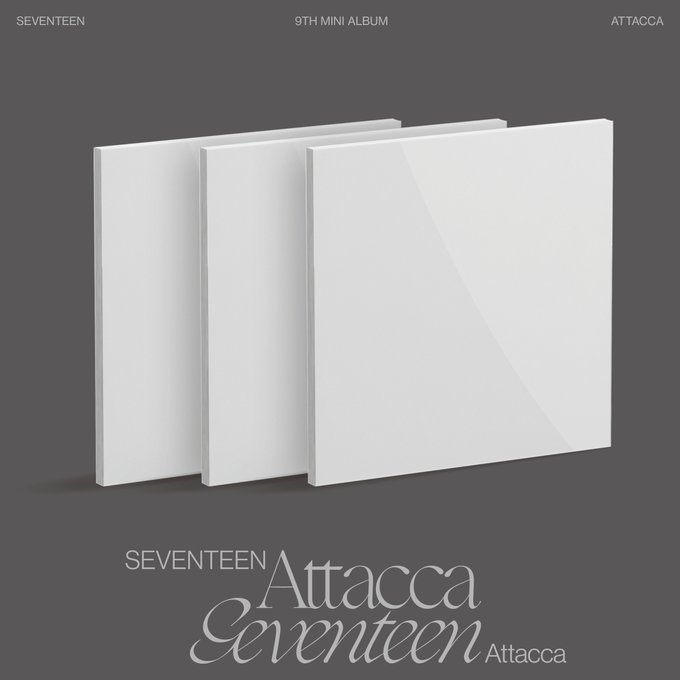 HmvBooksShibuya's tweet photo. 【💎#SEVENTEEN 💎】
9th Mini Album「Attacca」ご予約受付中😍

🎁Loppi・HMV限定特典🎁
①オンラインイベントエントリーカードB
②スペシャルフォトカード(絵柄13種類のうち1種類ランダム)
☑ポスター(4種類のうち1種ランダム)も先着でお渡し😊
10/23(土)入荷予定💁🏻‍♀️
ご予約➡https://t.co/6csukL8Dzy https://t.co/aY4966ZuBl