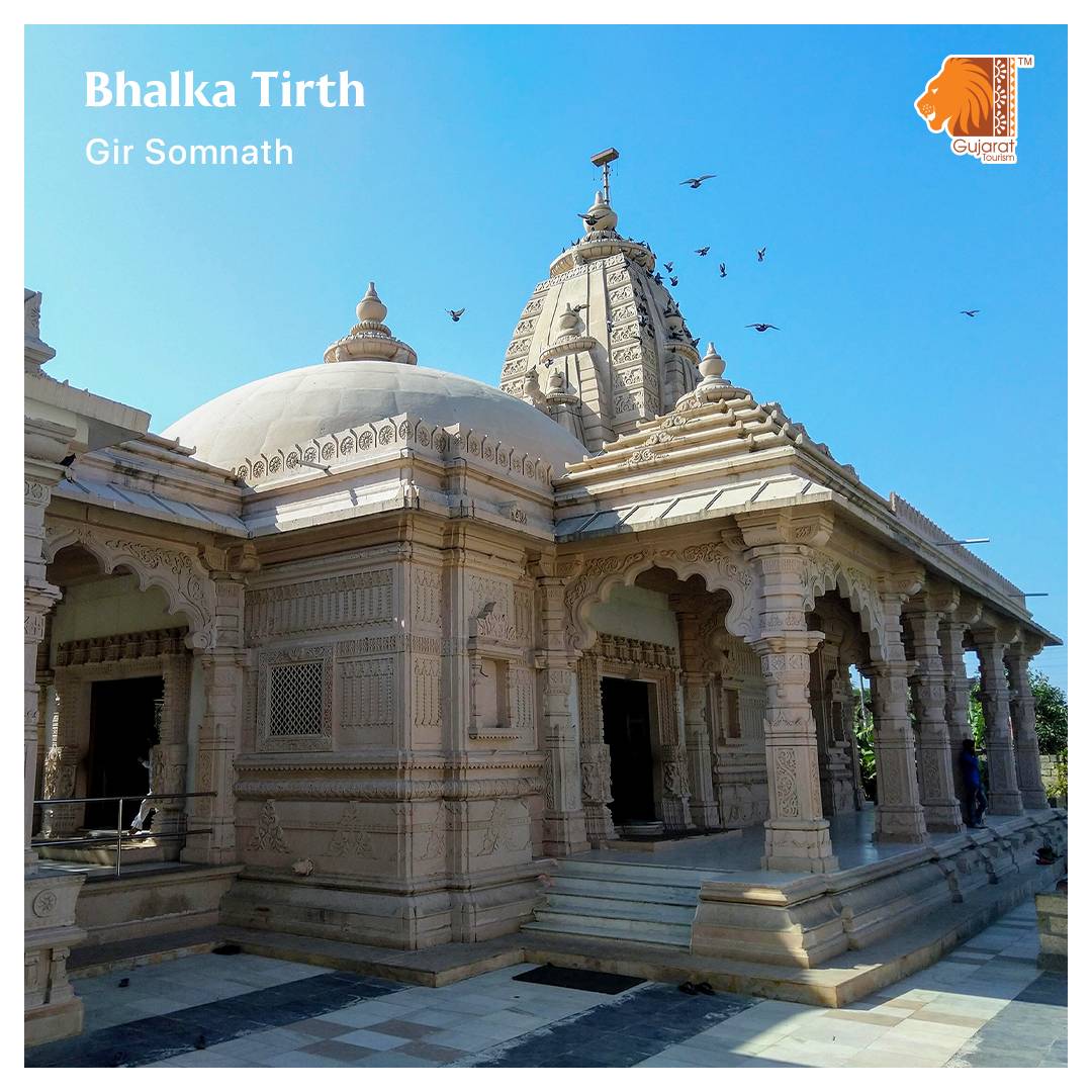 An abode of Lord Krishna, Bhalka Teerth is a magnificent temple, that calls for a visit when you head on an exploration across Somnath.

#GujaratTourism #ExploreGujarat #GirSomnath #BhalkaTeerth #Krishna #Divinity