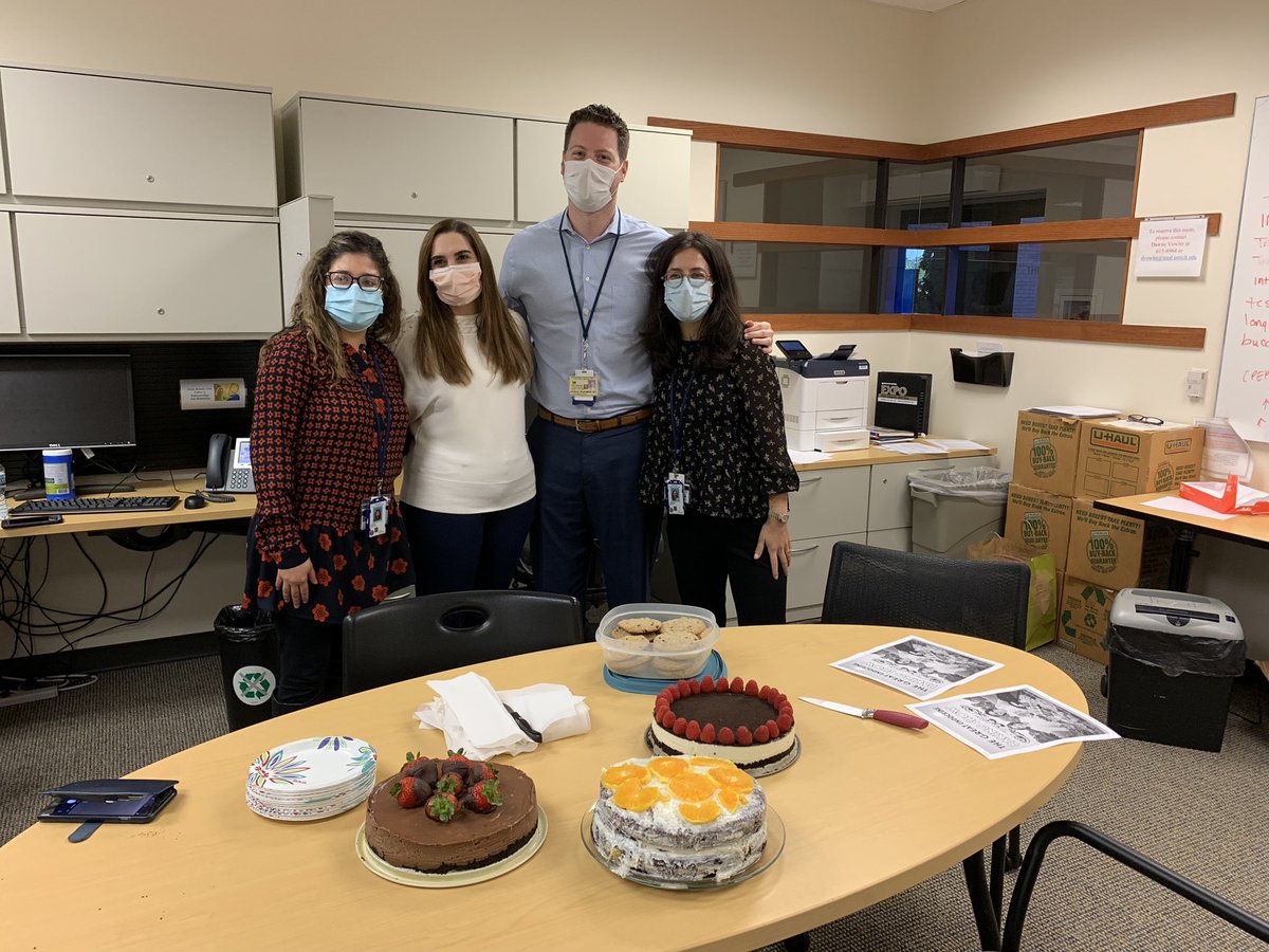 The first annual endocrine fellows bake off! Our fellows are highly talented and exceptional bakers! Thank you for the yummy treats! @UMEndoFellows