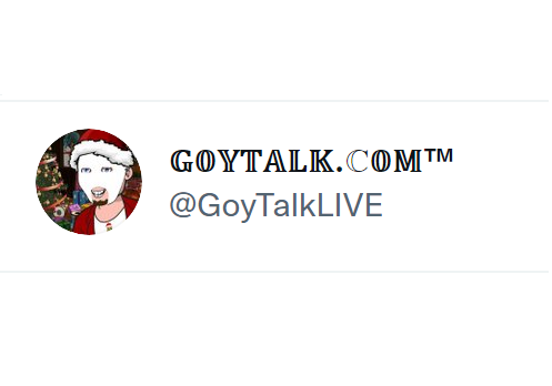 murphtracks's tweet photo. For those tracking:
Suspended
@G0YTALK
ID: 876090132469866497
@GoyTalkLIVE
ID: 1179856691048980480
@GoyTalkUSA
ID: 876088750950027264
Deleted
@Dino__GT
ID: 484958021
#trackatroll #nonazis https://t.co/A4cF0Ttm6k