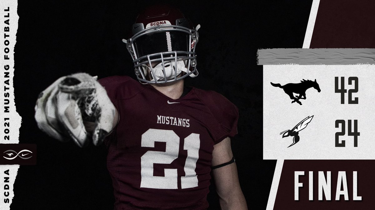 SC_MustangFB's tweet photo. ⬇️ FINAL VS VALLEY CENTER ⬇️

#SCDNA https://t.co/0PIbK0aYcf