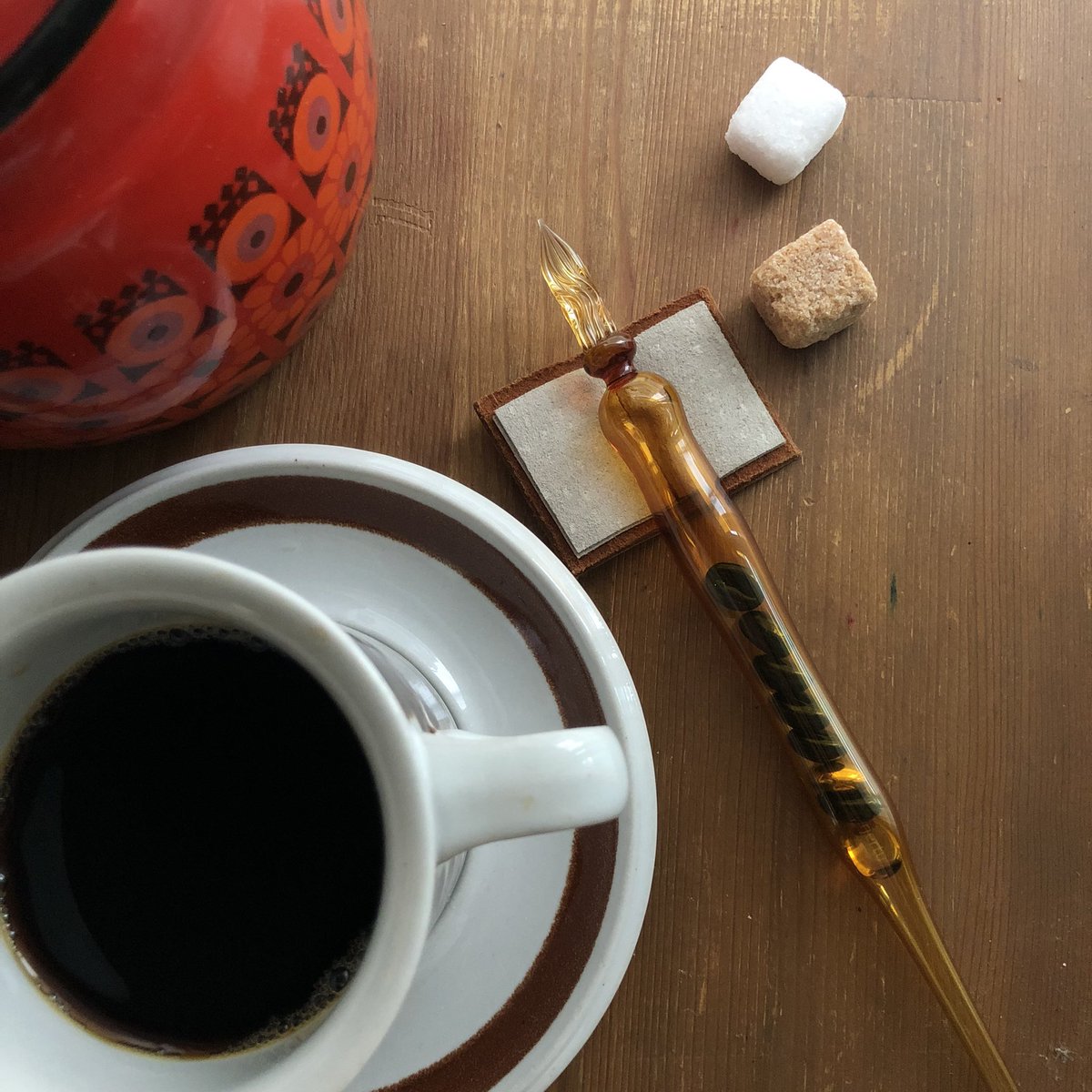 ガラスペン Jerjertu Coffee 代官山蔦屋書店限定ガラスペン ジェル 