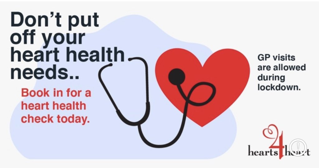 hearts4heart's tweet photo. Factors that make you at risk of Atrial Fibrillation (AF) include physical inactivity, disrupted sleep and being aged 65 years+. Donβt forget that GP visits are still permitted during lockdown! Itβs important to look after your health even while at home. #AFAwarenessWeek https://t.co/fqZzswbc1J