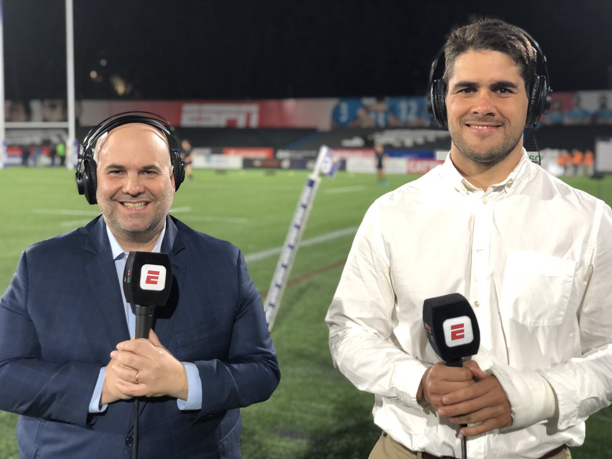 #RUGBYxESPN 🏉

Hoy tuvimos otra gran noche 🌙
junto a un gran equipo ✨

Producción #Clic 💫
<a href="/Diezcatorce/">Diezcatorce</a> 

<a href="/tanoabadie/">Horacio Abadie</a> 
<a href="/AleNietoSerra/">Alejandro Nieto</a> 
<a href="/maru_cruces/">Maru Cruces</a>