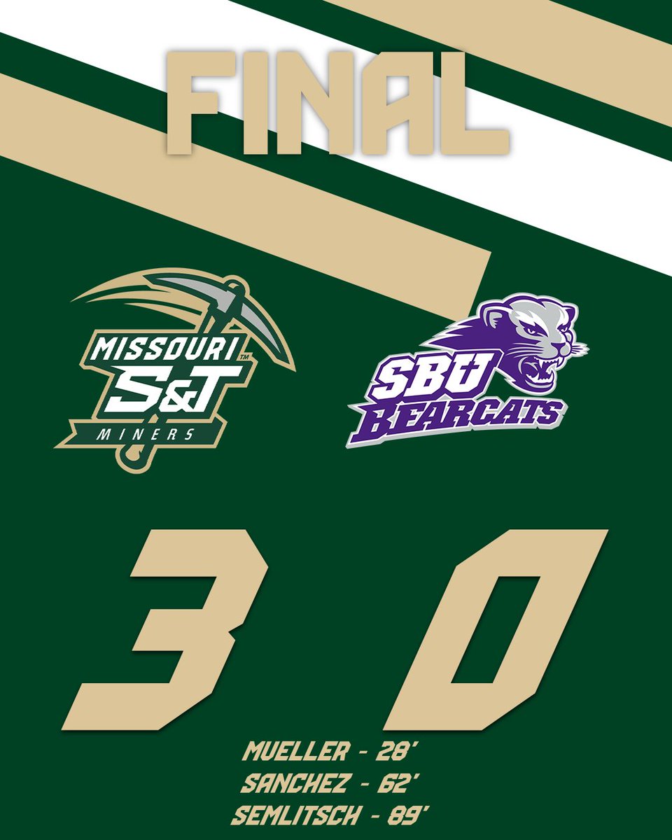 Miners_MSOC's tweet photo. FINAL | Miners continue their winning ways and make it 5️⃣ straight wins on the season!

Back in action Sunday against Rockhurst at 2:30!

#MinerPride #GLVCmsoc https://t.co/wsbILbGd6J