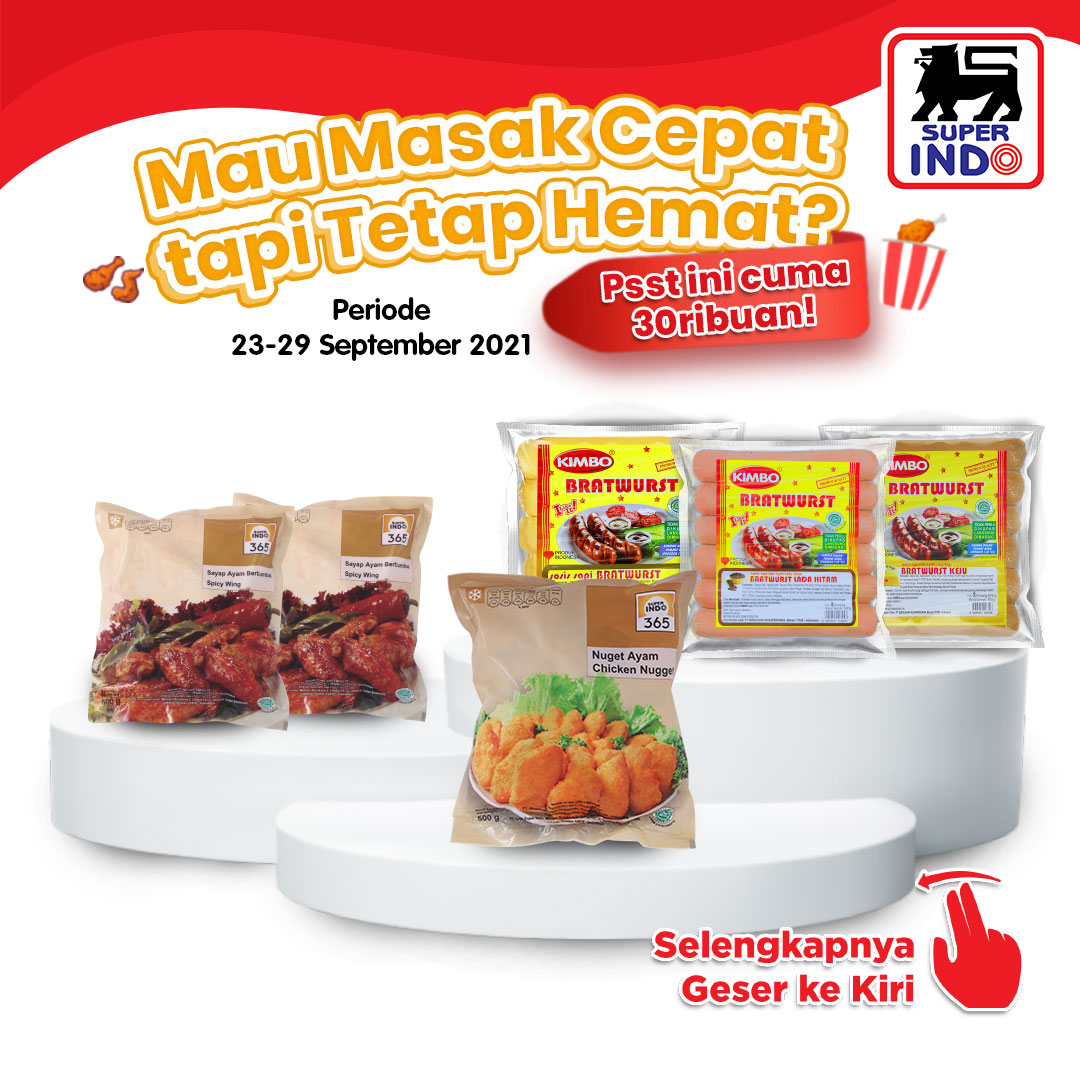 InfoSuperIndo's tweet photo. Panggilan kepada buibu yang masih butuh ide buat belanja hemat apa buat minggu depanβ¦
Cuss buuu cuma 30ribuaaann π±π
Jangan lupa selalu patuhi prokes ya selama berbelanja ya demi keselamatan bersama π€
#PromoSuperIndo #Promo365 https://t.co/6zuXVu38W6