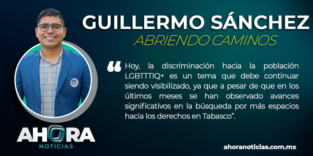 AhoraTabasco's tweet photo. 📝En #AhoraNoticias te presentamos este #Sábado la #Opinión de @Guillermosann - ABRIENDO CAMINOS | “En Tabasco, población LGBT+, ¿participativa o empoderada?”.

➡️ https://t.co/mYi96IM02S  | #Tabasco https://t.co/nExEtdUXyr