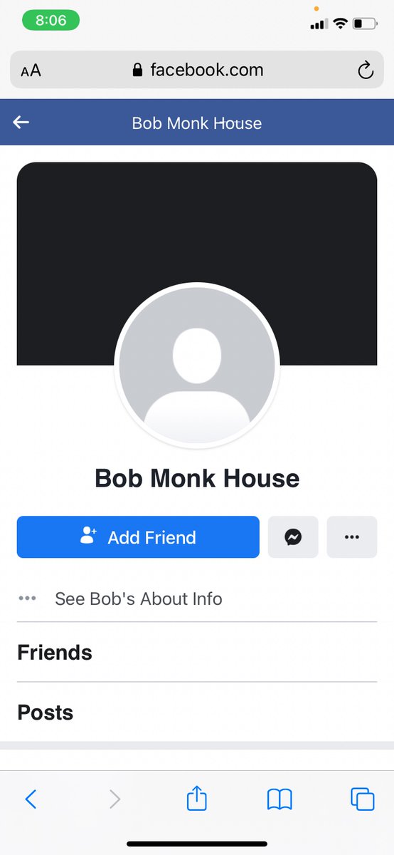 lostfangirl's tweet photo. @Bob_Monkhouse 
 
Please watch out for this account on Facebook: https://t.co/JSYWcfXLZ1

They are going to people's Facebook walls as "Bob Monk House" and trolling people. Here is the link to his account: https://t.co/JSYWcfXLZ1 https://t.co/8SUDO37Cqz