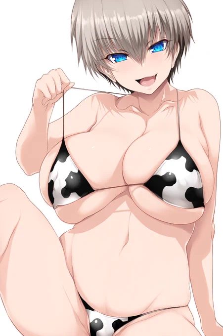 牛柄ビキニ宇崎ちゃん ( 'ω` )🐄🍼

まだたまにくっそ暑い日や夜があるので水着の女の子はいる #宇崎ちゃん 